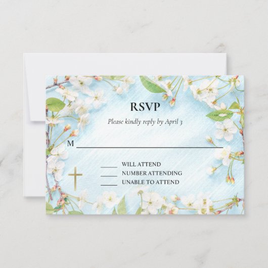 Cartons Réponse Illumination Baptême chrétien orthodoxe (Devant)