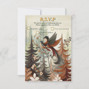 Cartons Réponse Illustration artistique d'oiseaux simplistes de st