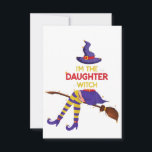 Cartons Réponse Im the Daughter Witch Shirt Halloween Matching<br><div class="desc">Im the Daughter Witch Shirt Halloween Matching</div>