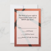 Cartons Réponse Image de sport de basket-ball (Dos)