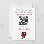 Cartons Réponse Imaginaire de Roses rouges Dragon Noir (Dos)