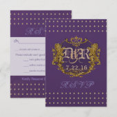 Cartons Réponse Imperial R.S.V.P. (Devant / Derrière)