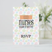 Cartons Réponse Infirmières et infirmiers, Bandage (Debout devant)