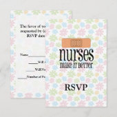 Cartons Réponse Infirmières et infirmiers, Bandage (Devant / Derrière)