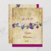 Cartons Réponse INSÉPARABLES, GRAND RSVP/do-it-yourself couleur (Devant / Derrière)