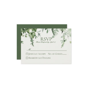 Cartons Réponse Ivy & Sage Mariage