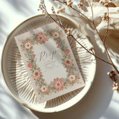 Cartons Réponse Jardin botanique Art Nouveau Mariage