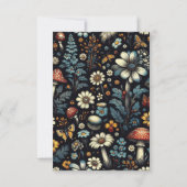 Cartons Réponse Jardin Cottagecore (Dos)