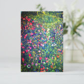 Cartons Réponse Jardin italien Gustav Klimt (Debout devant)