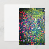 Cartons Réponse Jardin italien Gustav Klimt (Devant / Derrière)