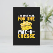 Cartons Réponse Je suis juste ici Mac et le dîner de Thanksgiving  (Debout devant)