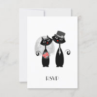 Jolie Mariée | Mariage de Chatons Personnalisé RSV
