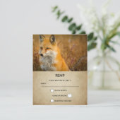 Cartons Réponse Jote Red Fox Wilderness Nature Photo (Debout devant)