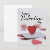 Cartons Réponse Joyeuse Saint-Valentin (Devant / Derrière)