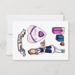 Cartons Réponse Joyeux anniversaire 