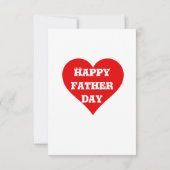 Cartons Réponse Joyeux jour du père (Dos)