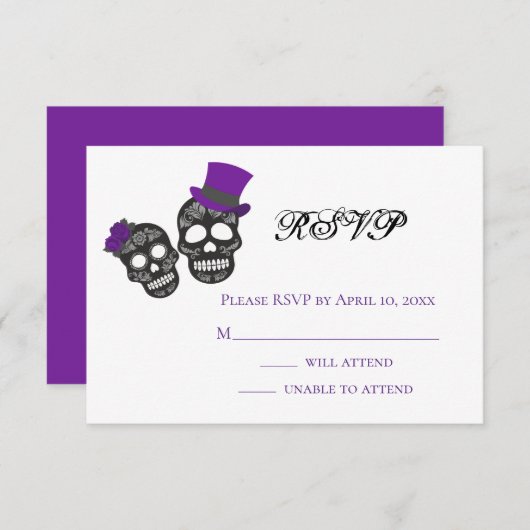 Cartons Réponse Jusqu'à ce que la mort nous sépare | Mariage viole (Devant / Derrière)