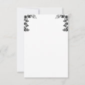 Cartons Réponse Jusqu'à la mort Faisons-nous partie Squelette goth (Dos)