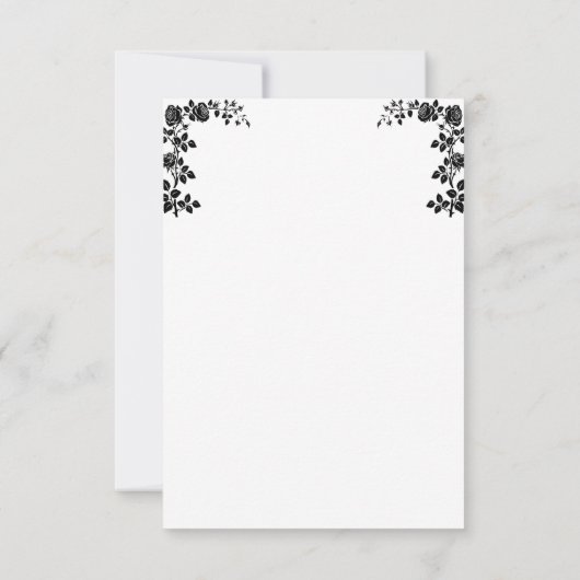 Cartons Réponse Jusqu'à la mort Faisons-nous partie Squelette goth (Dos)