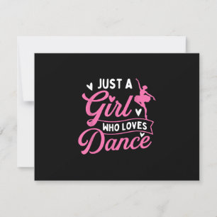 Cartons Réponse Juste Une Fille Qui Aime La Danse - Danseuse Amant