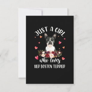 Cartons Réponse Juste Une Fille Qui Aime Son Amoureux des chiens B