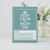 Cartons Réponse Keep Calm and Please (Debout devant)