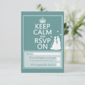 Cartons Réponse Keep Calm and Please (Debout devant)