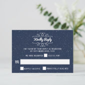 Cartons Réponse La collection de Mariages de nuit étoilée (Debout devant)