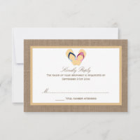 La collection de Mariages Flip Flop Sand Beach Bur