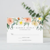 Cartons Réponse La collection de Mariages Spring Blossoms (Debout devant)