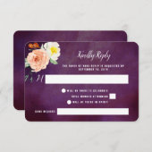 Cartons Réponse La Collection Mariage Romance In Bloom (Devant / Derrière)