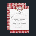 Cartons Réponse La Parties scintillant Damask Las Vegas Mariage Co<br><div class="desc">Célébrez dans le style avec ces cartes RSVP mariage modernes et très tendance. Ce design est facile à personnaliser avec votre libellé d'événement spécial et vos invités seront ravis quand ils recevront ces fabuleuses réponses cartes. Les éléments mariages correspondants se trouvent dans la collection.</div>