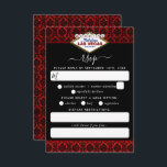 Cartons Réponse La Parties scintillant Damask Las Vegas Mariage Co<br><div class="desc">Célébrez dans le style avec ces cartes RSVP mariage modernes et très tendance. Ce design est facile à personnaliser avec votre libellé d'événement spécial et vos invités seront ravis quand ils recevront ces fabuleuses réponses cartes. Les éléments mariages correspondants se trouvent dans la collection.</div>