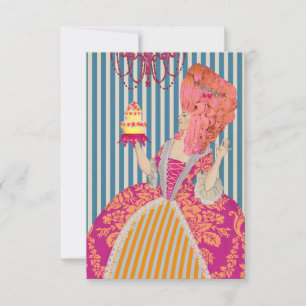 Cartons Réponse Laissez-les manger le gâteau - les