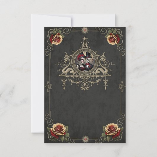 Cartons Réponse L'amour éternel dans l'obscurité. (Dos)