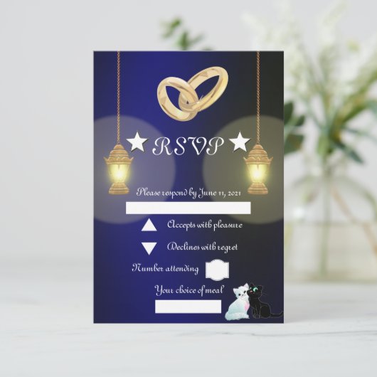 Cartons Réponse Lampes (Debout devant)