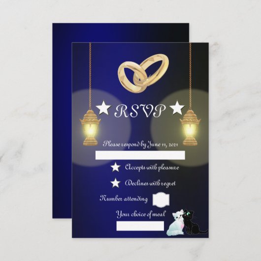 Cartons Réponse Lampes (Devant / Derrière)