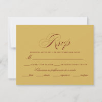 Langue espagnole Nuestra Boda or bordeaux