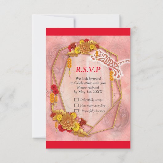 Cartons Réponse L'année du tigre (Devant)