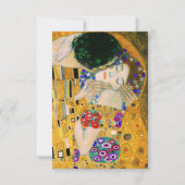 Cartons Réponse Le baiser de Gustav Klimt (Devant)