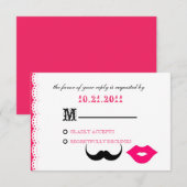 CARTONS RÉPONSE LE CHAPLIN - ROSE (Devant / Derrière)