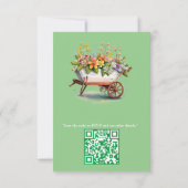 Cartons Réponse Le langage des fleurs (Dos)