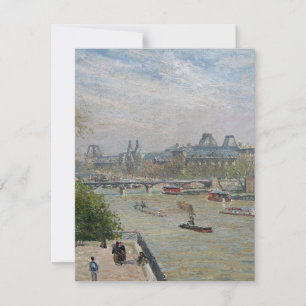 Cartons Réponse Le Louvre, Camille de printemps Pissarro