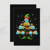 Cartons Réponse Le poison de Xmas (Devant / Derrière)