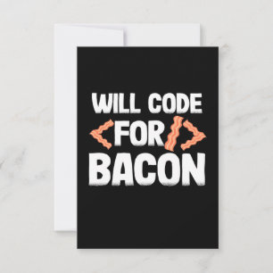 Cartons Réponse Le Programmeur Va Code Pour Bacon