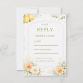 Cartons Réponse Lemon Floral Soft Response (Devant)