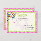 Cartons Réponse Les couleurs arc-en-ciel fleurissent, Star of Davi (Devant / Derrière)