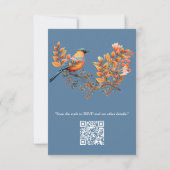 Cartons Réponse Les grands arbres, les feuilles d'automne et les b (Dos)