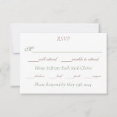 Cartons Réponse Lesbiennes Mariées Regency Rose Roses (Devant)