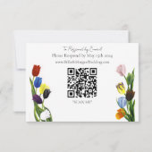 Cartons Réponse LGBTQ plus Fleurs tulipes (Dos)